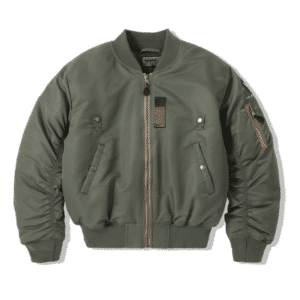 Blouson aviateur MA-1 vert militaire vintage