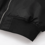 Blouson aviateur noir militaire vintage MA-1 (3)