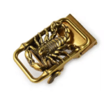 Boucle automatique de ceinture dorée grand scorpion (2)