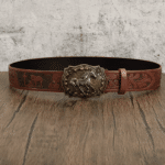 Ceinture cowboy femme boucle cheval (4)