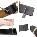 Ceinture cowboy grande taille sans boucle interchangeable (3)