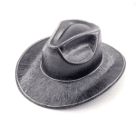 Chapeau cowboy avec éclairage LED blanc (2)