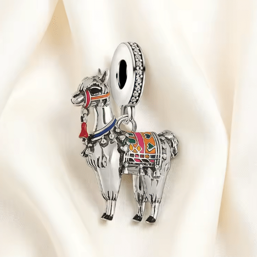 Charm pendentif lama en argent (1)