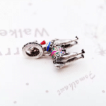 Charm pendentif lama en argent (2)