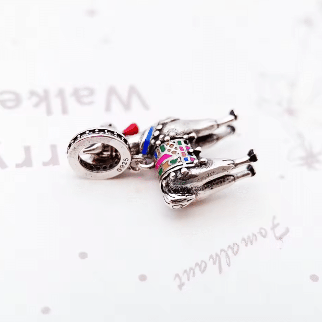 Charm pendentif lama en argent (2)