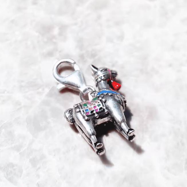 Charm pendentif lama en argent (4)