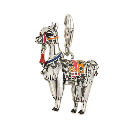 Charm pendentif lama en argent (5)