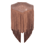 Gilet cowboy déguisement enfant à franges et strass (9)