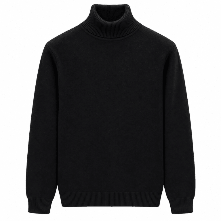Pull col roulé homme (4)