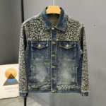 Veste cowboy style trucker vintage 100 % coton (5)