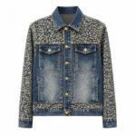 Veste cowboy style trucker vintage 100 % coton (6)