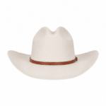chapeau cowboy femme​ blanc cassé feutre de laine (2)