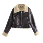 Blouson hiver femme style aviateur vintage (1)