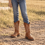 Bottes enfant cowboy garçon fille pour extérieur (2)