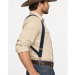 Bretelles cowboy élastiques mousquetons dos en X (1)