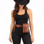 Ceinture cowboy et sacoche vintage (2)