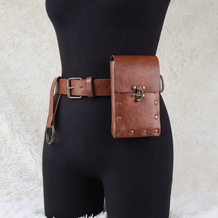 Ceinture cowboy et sacoche vintage (4)