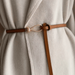 Ceinture cowboy fine simili cuir à nouer (3)