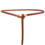 Ceinture cowboy fine simili cuir à nouer (7)