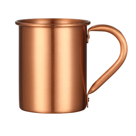 Chope saloon en cuivre pur 400 ml (1)