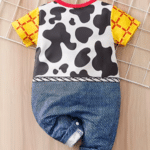 Combinaison bébé cowboy jaune et bleue Toy Story (3)