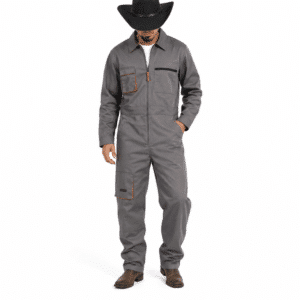 Combinaison cowboy grise multipoches