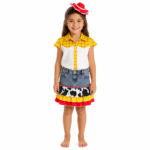 Ensemble cowboy petite fille inspiré de Toy Story (2)