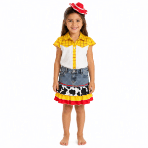 Ensemble cowboy petite fille inspiré de Toy Story