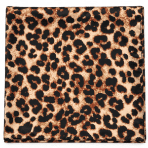 Grand foulard léopard vintage