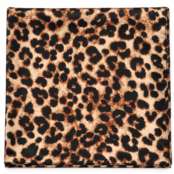 Grand foulard léopard vintage (3)