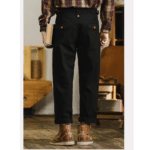 Pantalon américain vintage homme années 30-40 à pinces (4)