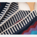 Poncho cowboy multicolore ample (3)