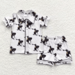 Pyjama enfant rodéo noir blanc (1)