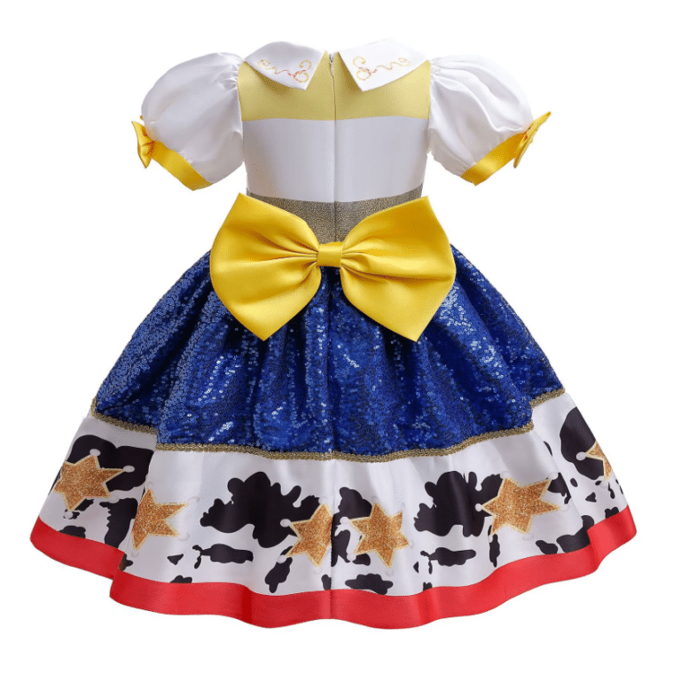 Robe princesse cowboy enfant inspirée de Toy Story (1)