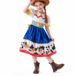Robe princesse cowboy enfant inspirée de Toy Story (10)