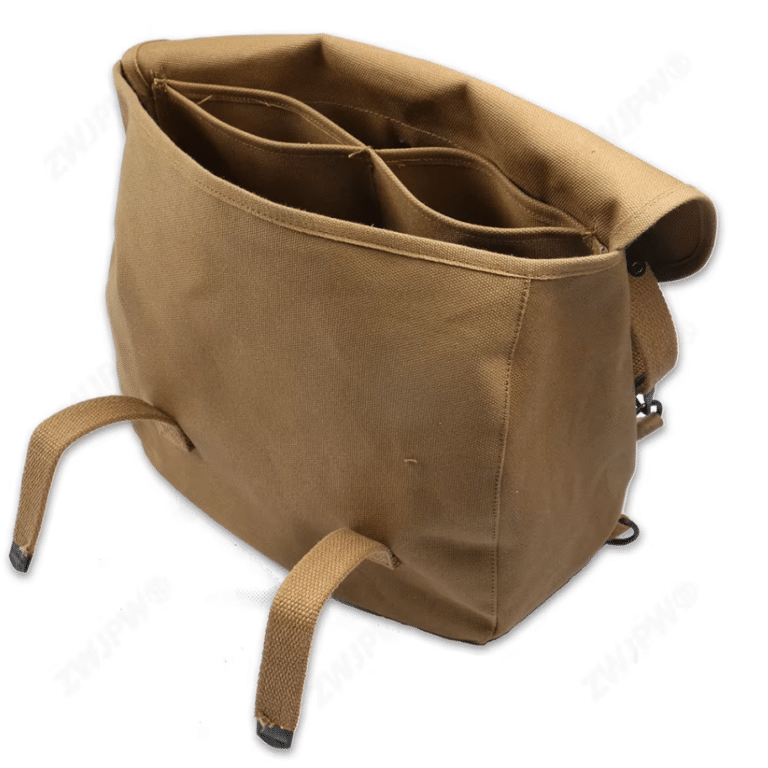 Sac bandoulière militaire US M1936 vintage beige (2)