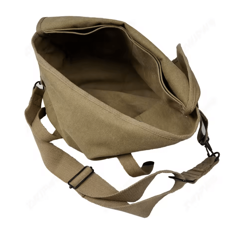Sac bandoulière militaire US M1936 vintage beige (5)