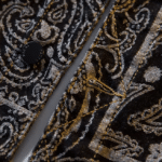 Veste cowboy noire paisley style jacquard (3)