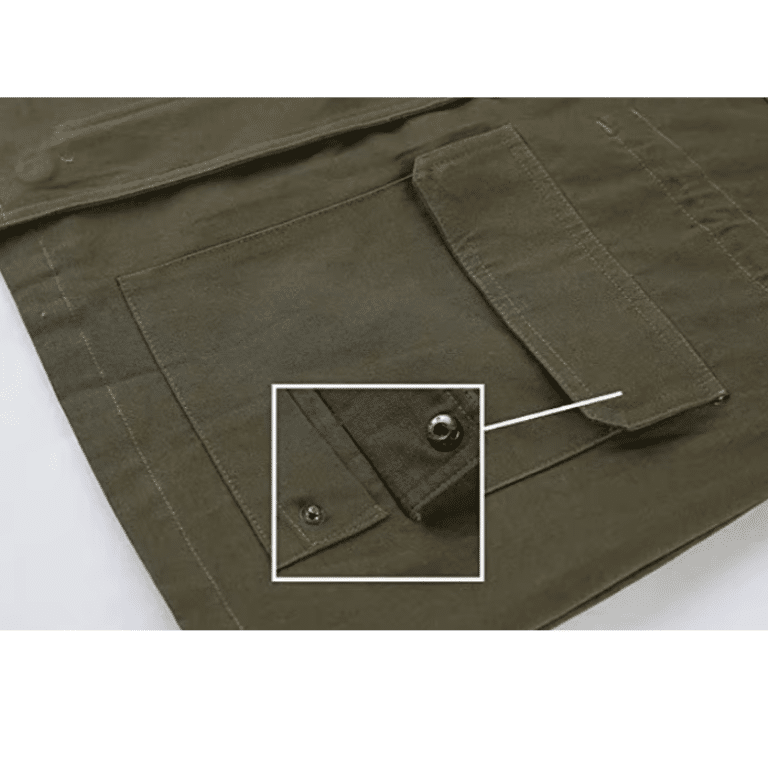 Veste militaire femme kaki épaulettes (4)
