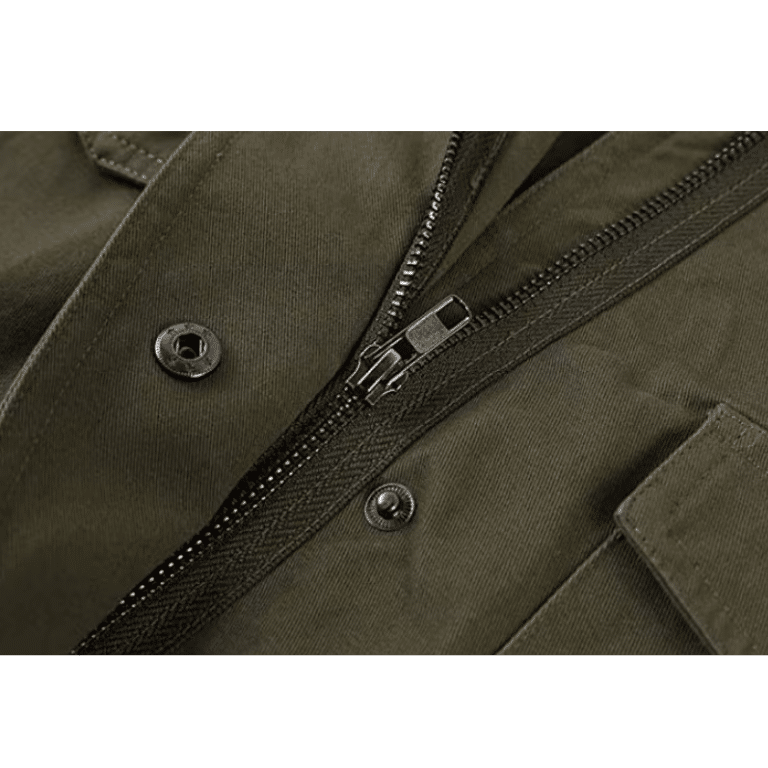 Veste militaire femme kaki épaulettes (5)