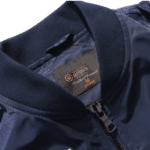 Bomber bleu marine écussons aviateur (7)