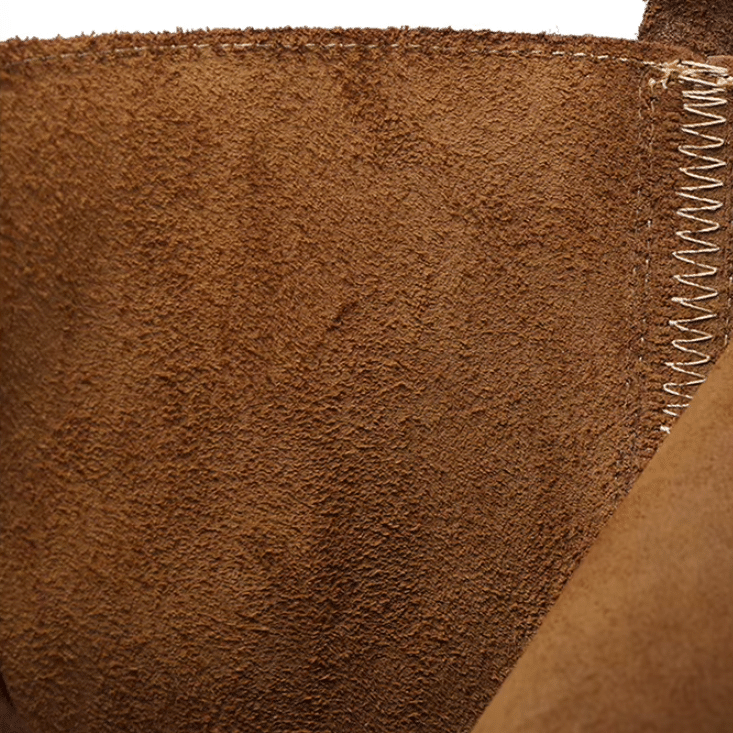 Botte brune cuir rustique (3)