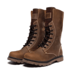 Botte brune cuir rustique (5)