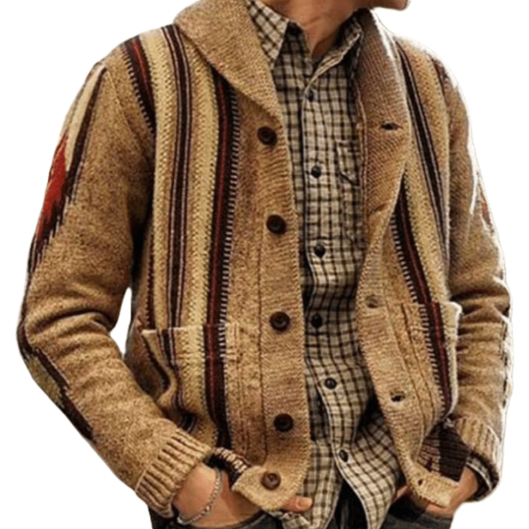 Cardigan homme cowboy (4)