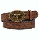 Ceinture cowboy taureau