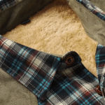 Chemise bucheron carreaux rouges noirs avec doublure (2)