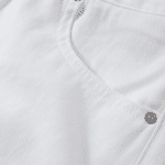 Jean blanc femme coupe large (5)