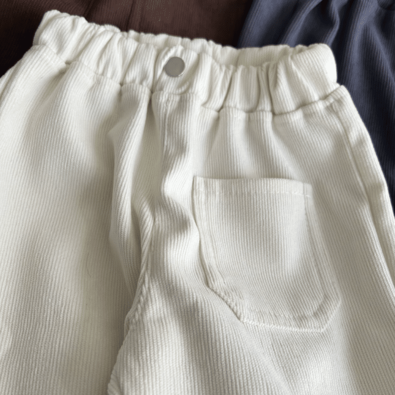 Pantalons velours côtelé pour enfants (9)