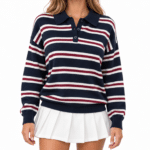 Pull femme vintage américain collège US (2)