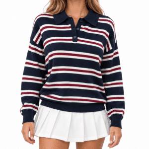 Pull femme vintage américain collège US